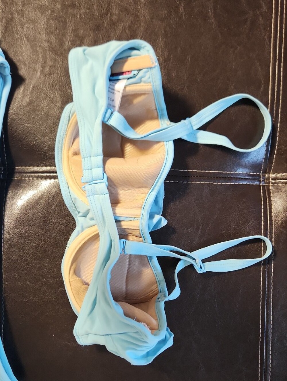Coco Rave Light Blue Ruffle Two-Piece Girls' Bikini - Picture 5 of 9